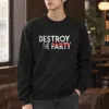 "Destroy The Communist Party" Heavy Blend Unisex Crewneck Sweatshirt