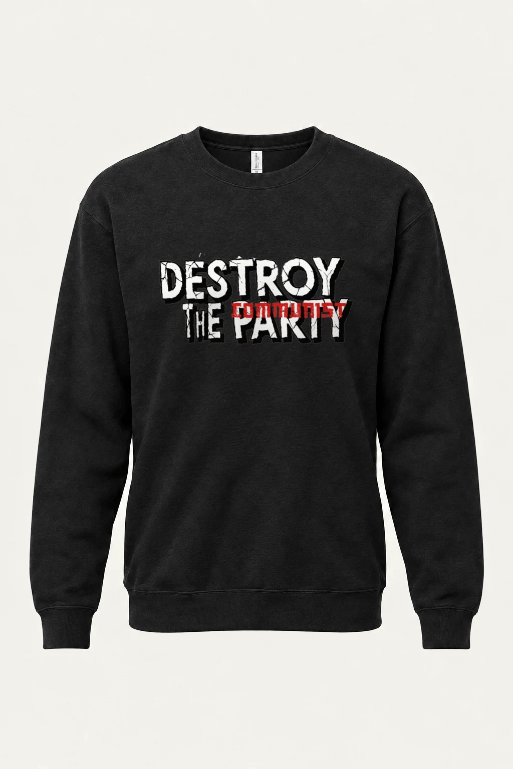 "Destroy The Communist Party" Heavy Blend Unisex Crewneck Sweatshirt | Gildan 18000