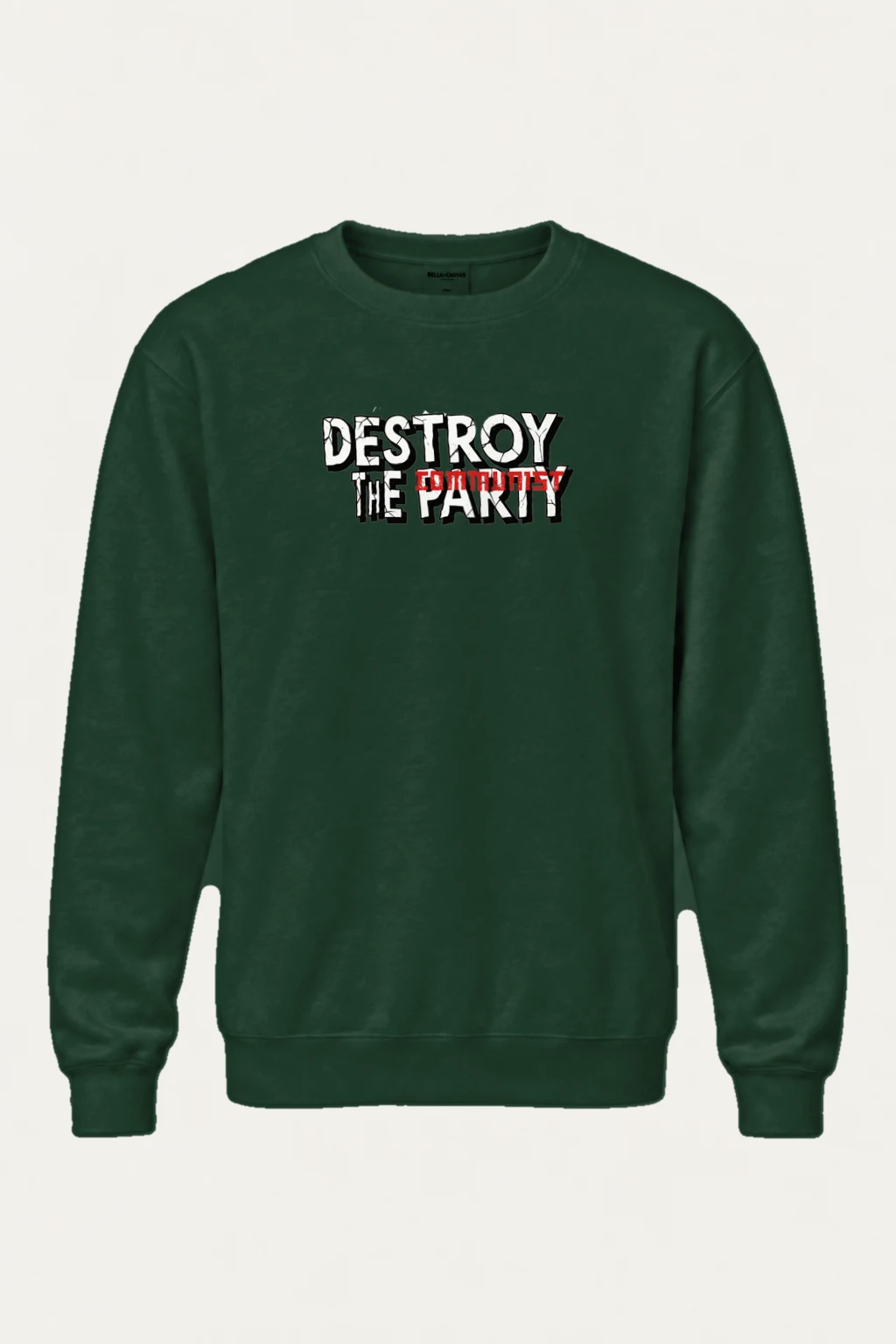 "Destroy The Communist Party" Heavy Blend Unisex Crewneck Sweatshirt | Gildan 18000