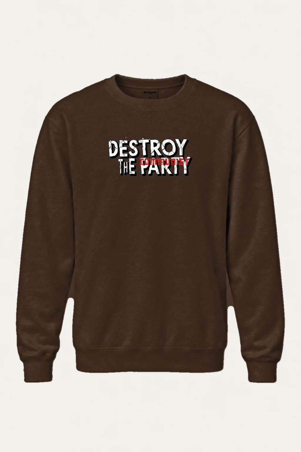 "Destroy The Communist Party" Heavy Blend Unisex Crewneck Sweatshirt | Gildan 18000