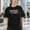 "Destroy The Communist Party" Heavyweight Unisex Crewneck T-shirt | Gildan 5000