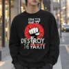 "Destroy The Communist Party" Unisex Longsleeve T-shirt | Gildan 2400