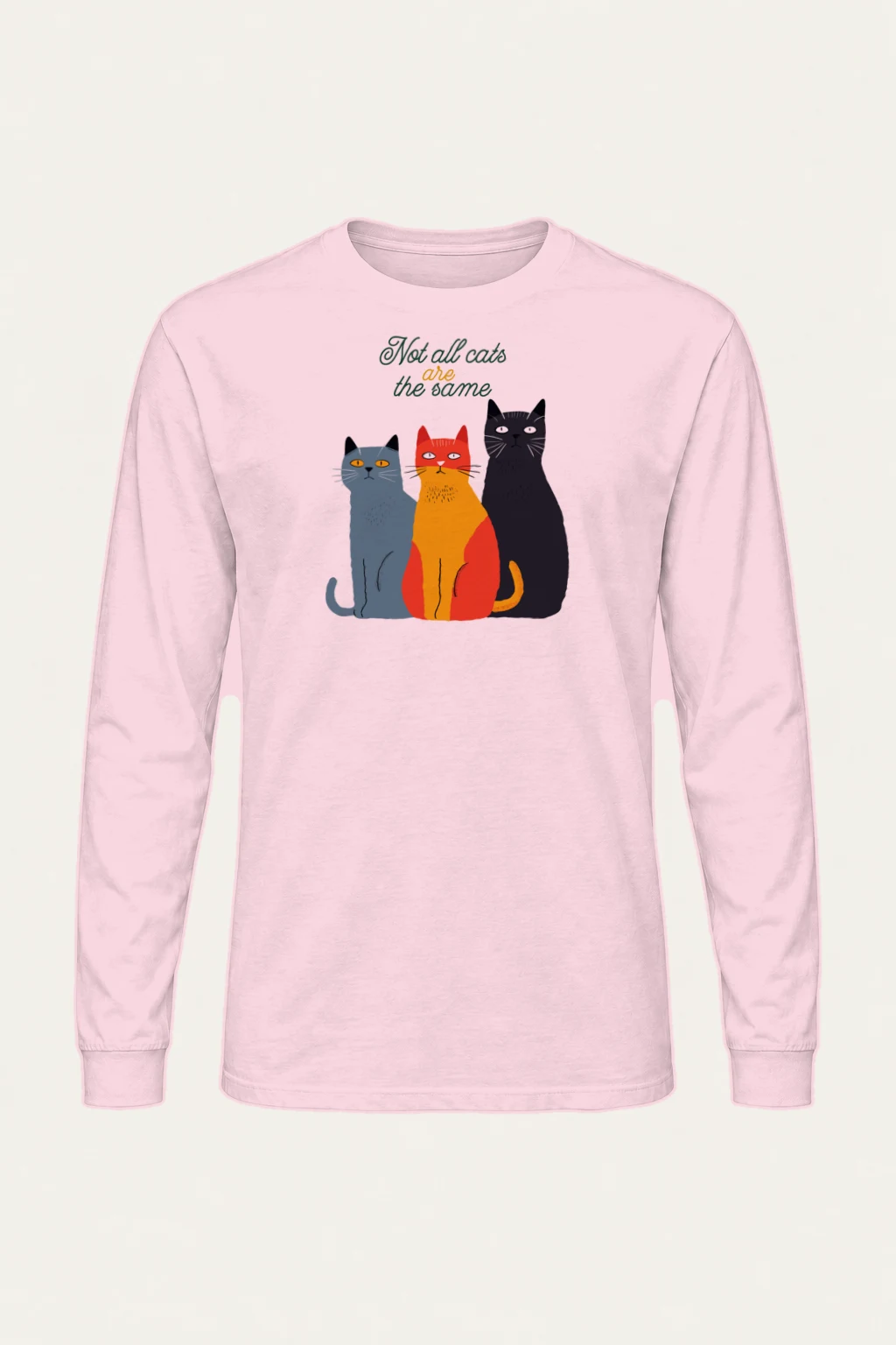 "Different Cats Club" Unisex Longsleeve T-shirt | Gildan 2400