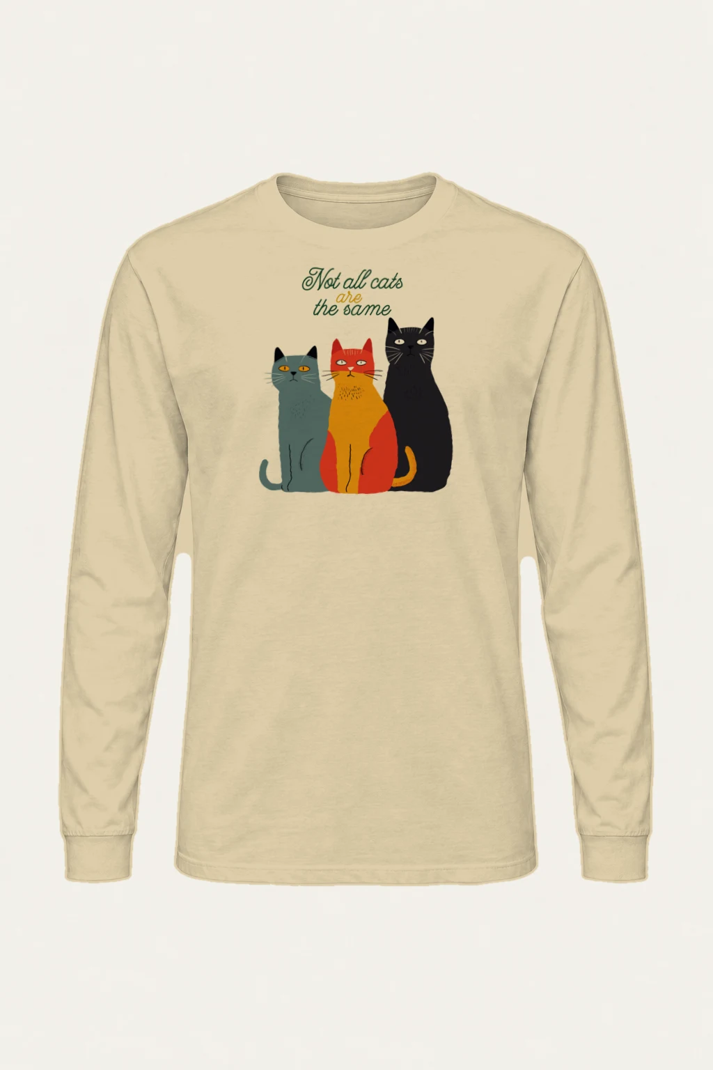 "Different Cats Club" Unisex Longsleeve T-shirt | Gildan 2400