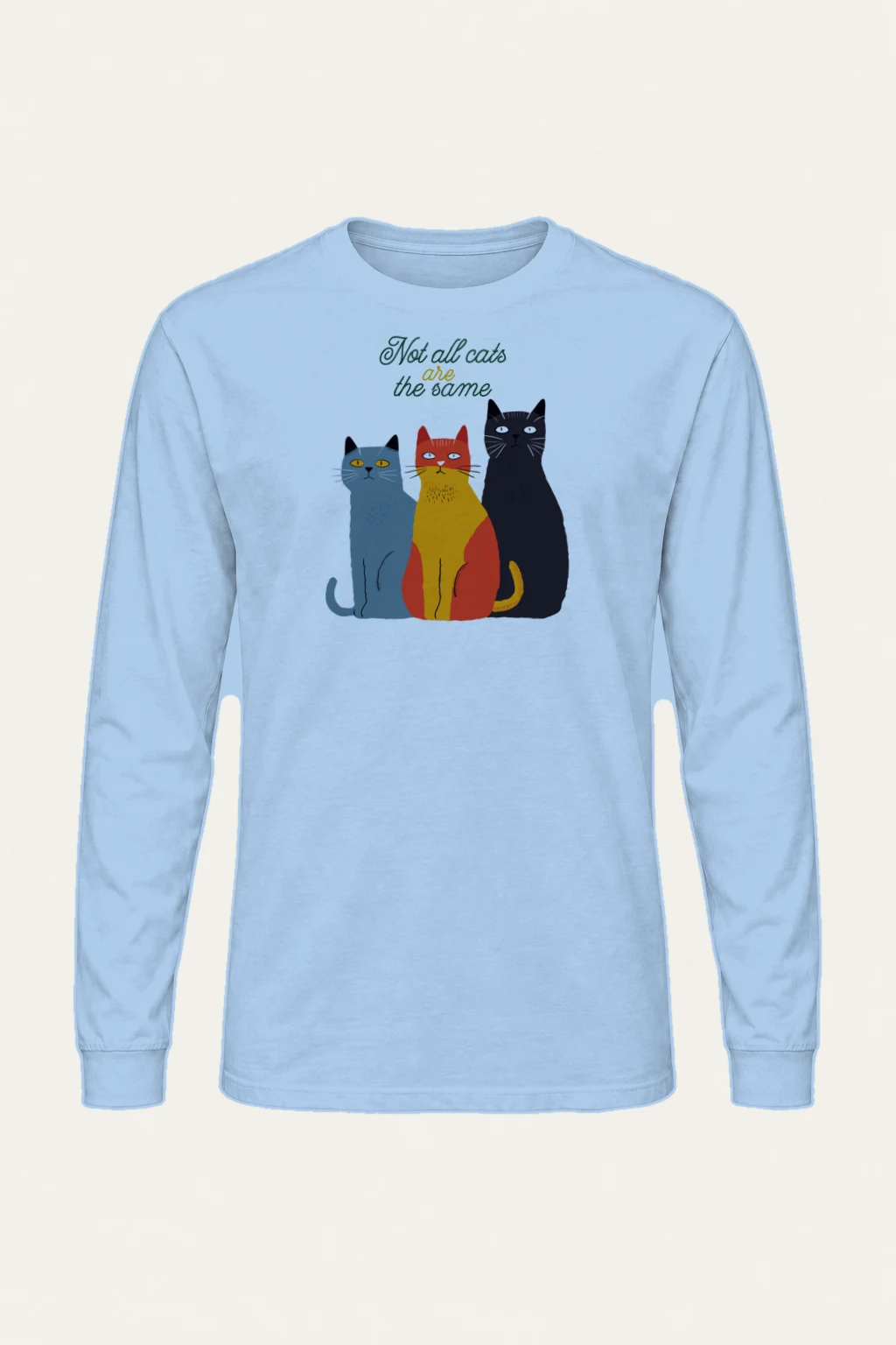 "Different Cats Club" Unisex Longsleeve T-shirt | Gildan 2400