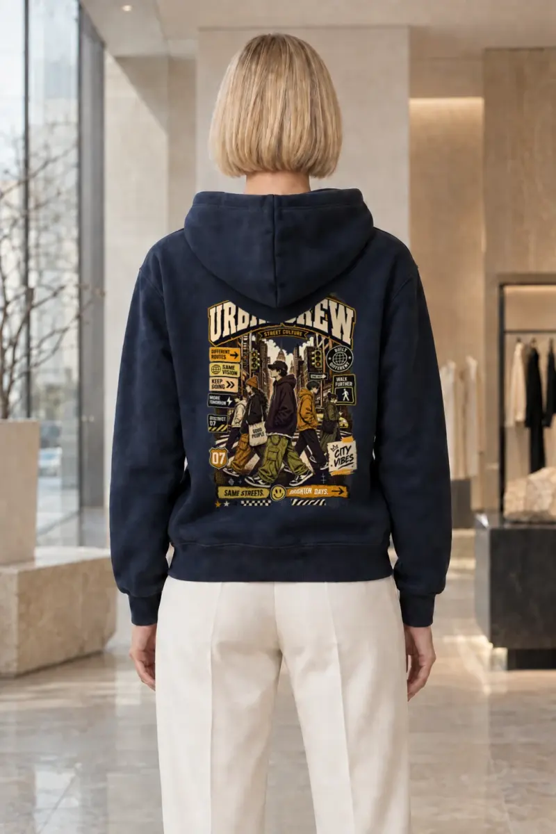 "Different Routes Same Vision" Heavy Blend Unisex Pullover Hoodie | Gildan 18500