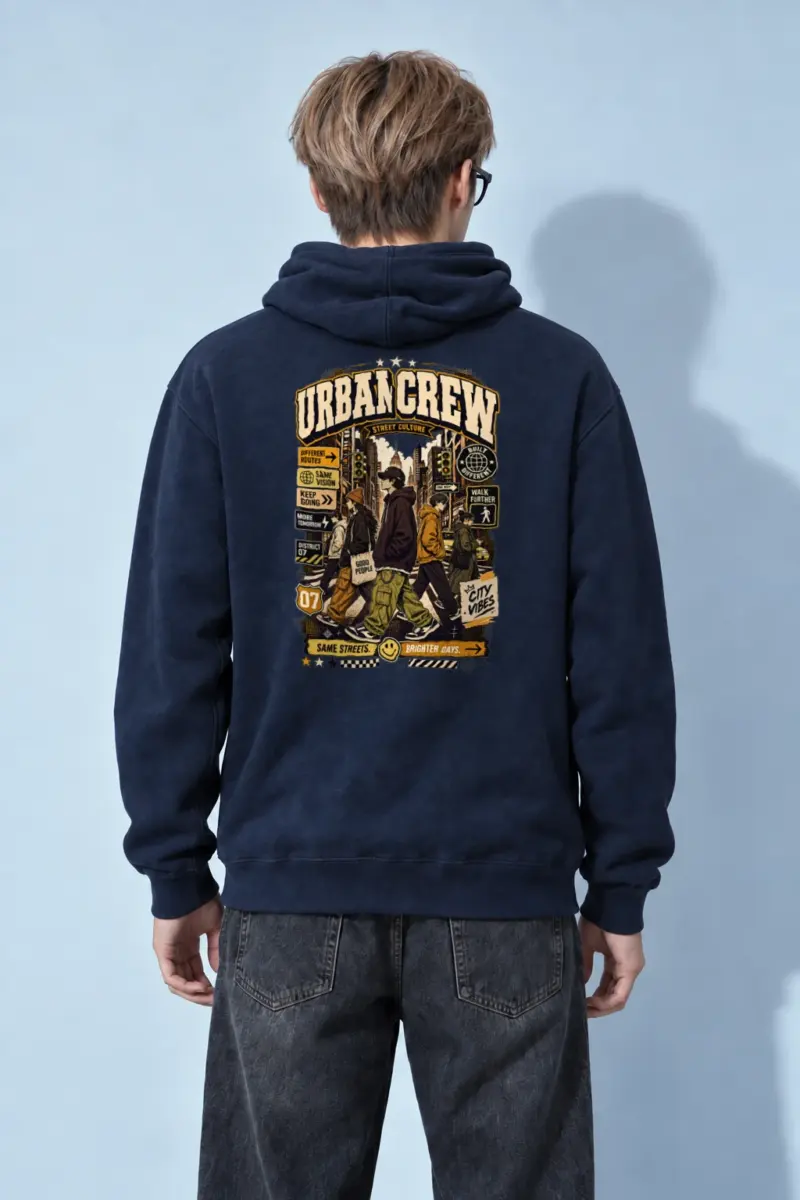 "Different Routes Same Vision" Heavy Blend Unisex Pullover Hoodie
