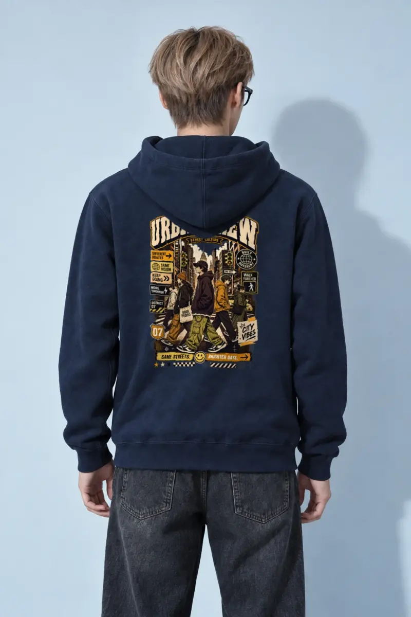 "Different Routes Same Vision" Heavy Blend Unisex Pullover Hoodie