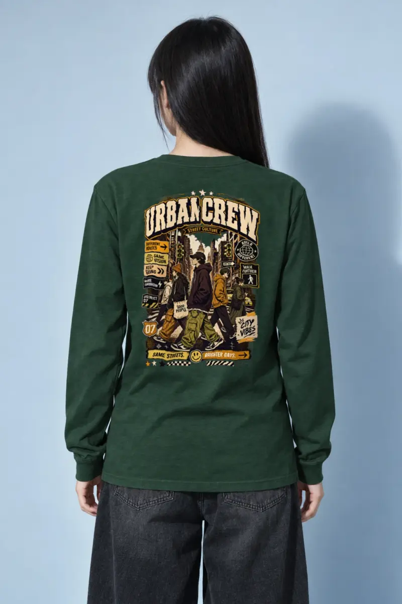 "Different Routes" Unisex Longsleeve T-shirt | Gildan 2400