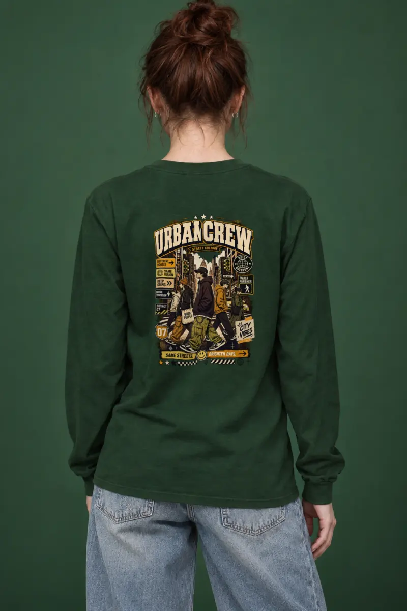 "Different Routes" Unisex Longsleeve T-shirt