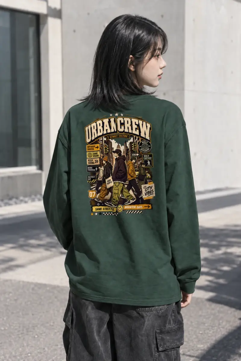 "Different Routes" Unisex Longsleeve T-shirt | Gildan 2400
