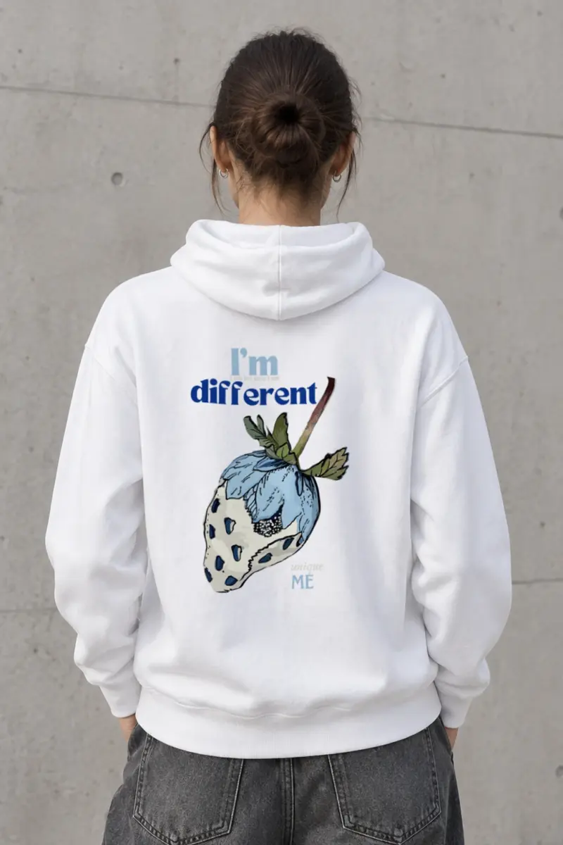 "Different Unique Me" Heavy Blend Unisex Pullover Hoodie