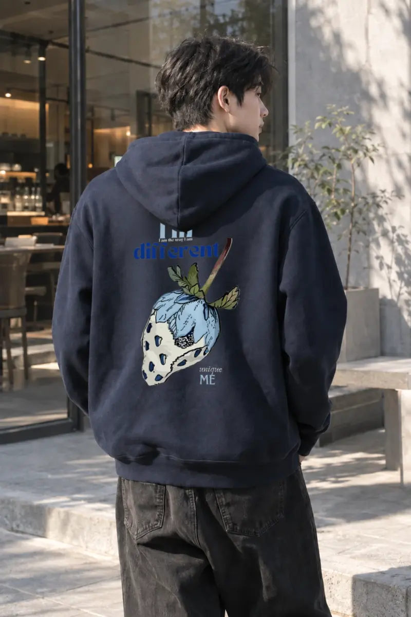"Different Unique Me" Heavy Blend Unisex Pullover Hoodie | Gildan 18500