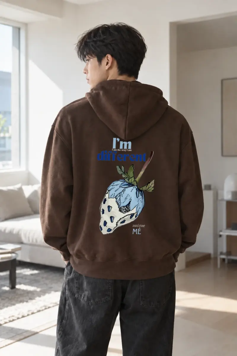 “Different Unique Me” Heavy Blend Unisex Pullover Hoodie | Gildan 18500