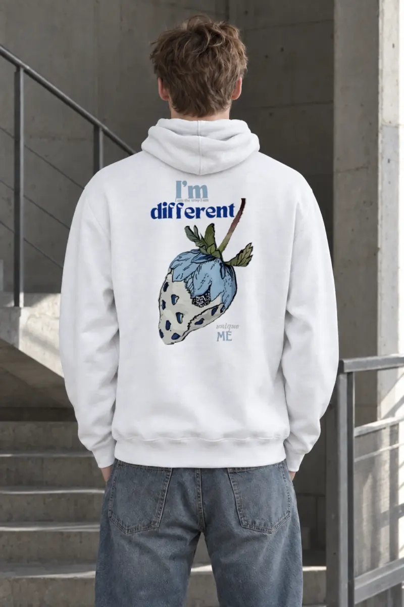"Different Unique Me" Heavy Blend Unisex Pullover Hoodie