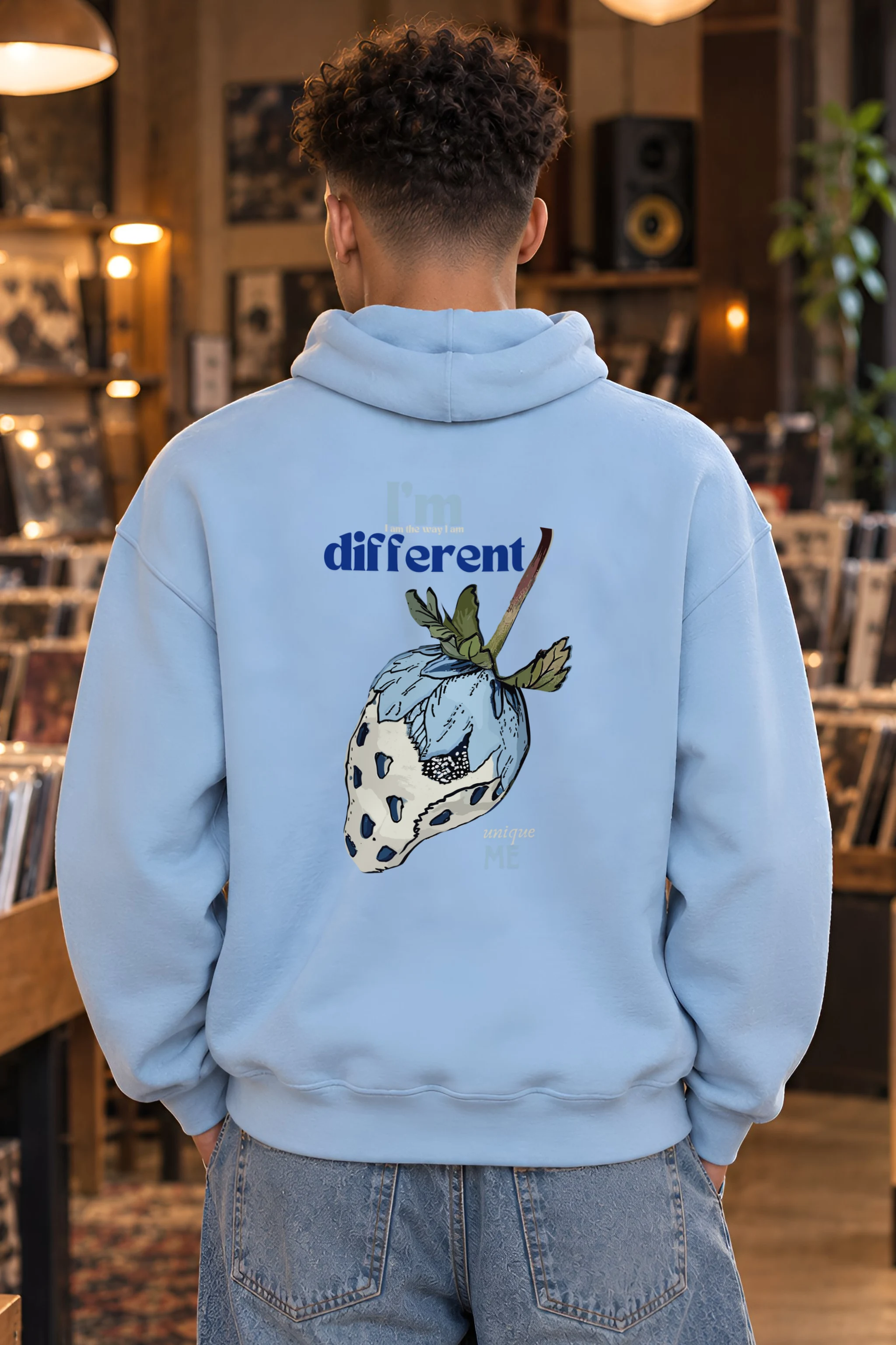 "Different Unique Me" 1 Pullover Hoodie