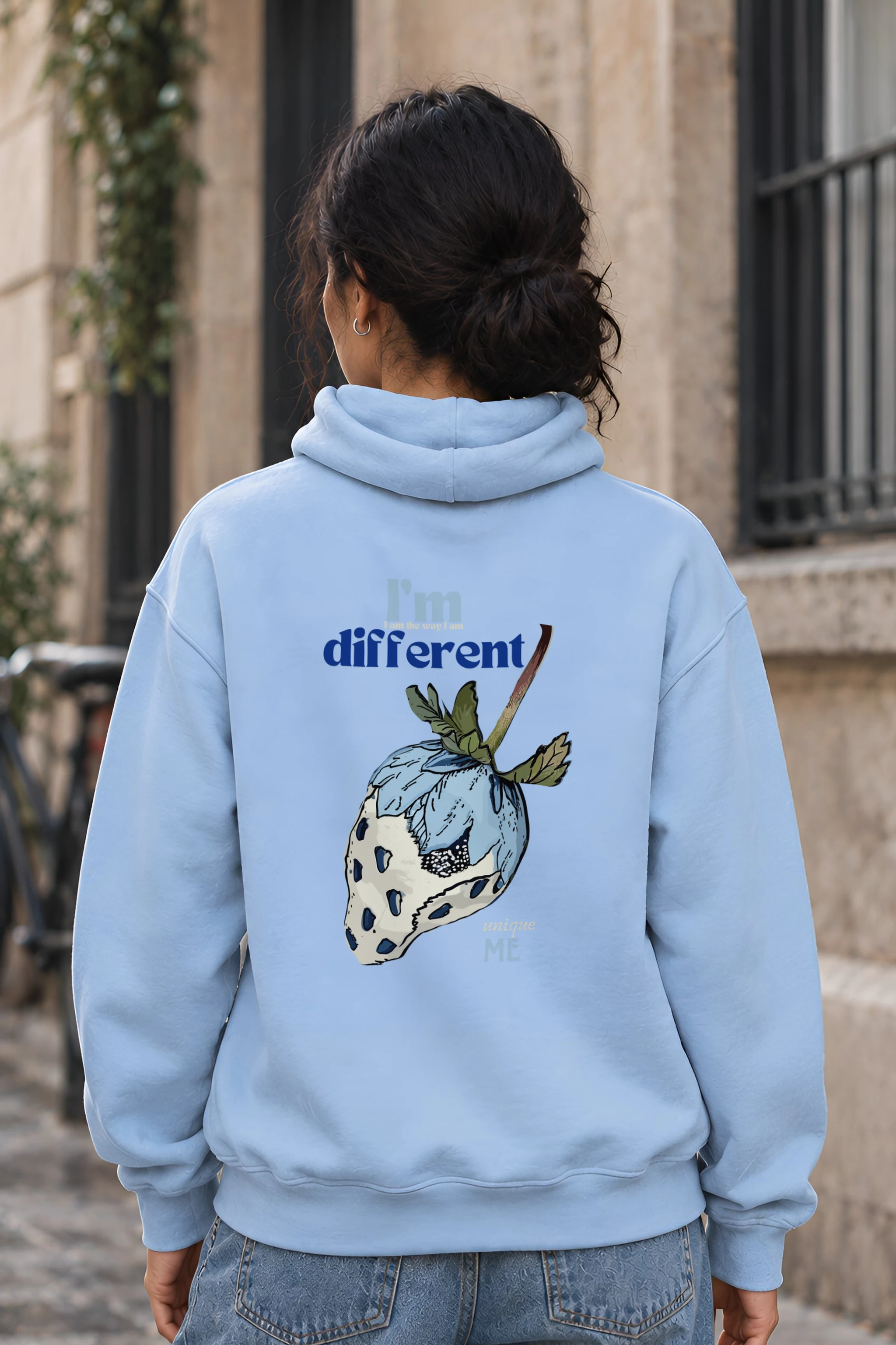 "Different Unique Me" Heavy Blend Unisex Pullover Hoodie