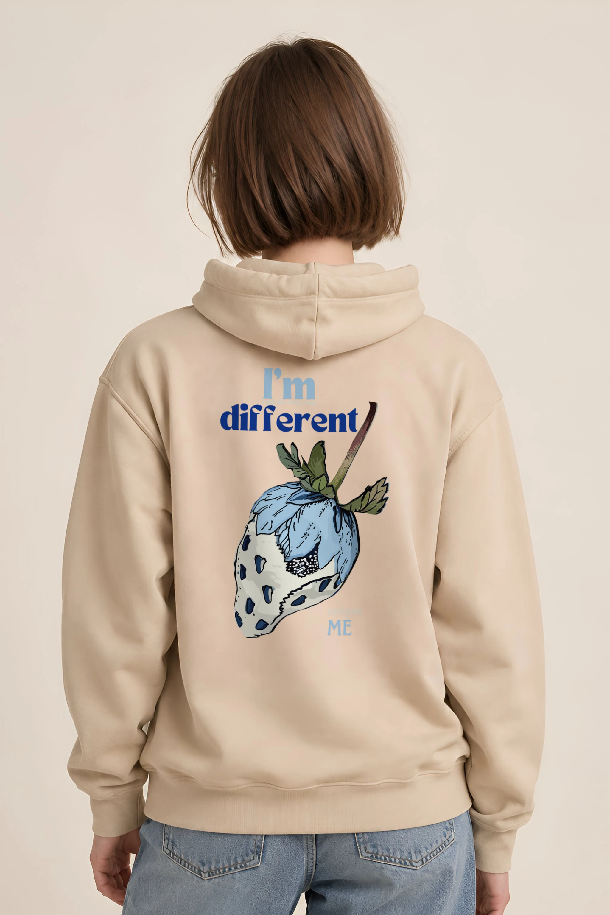 "Different Unique Me" Heavy Blend Unisex Pullover Hoodie