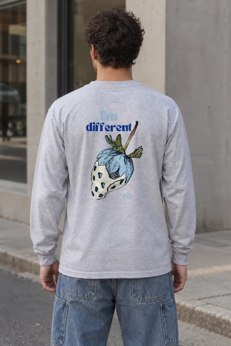 "Different Unique Me" Unisex Longsleeve T-shirt