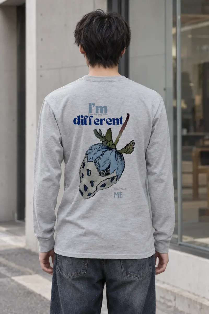 "Different Unique Me" Unisex Longsleeve T-shirt