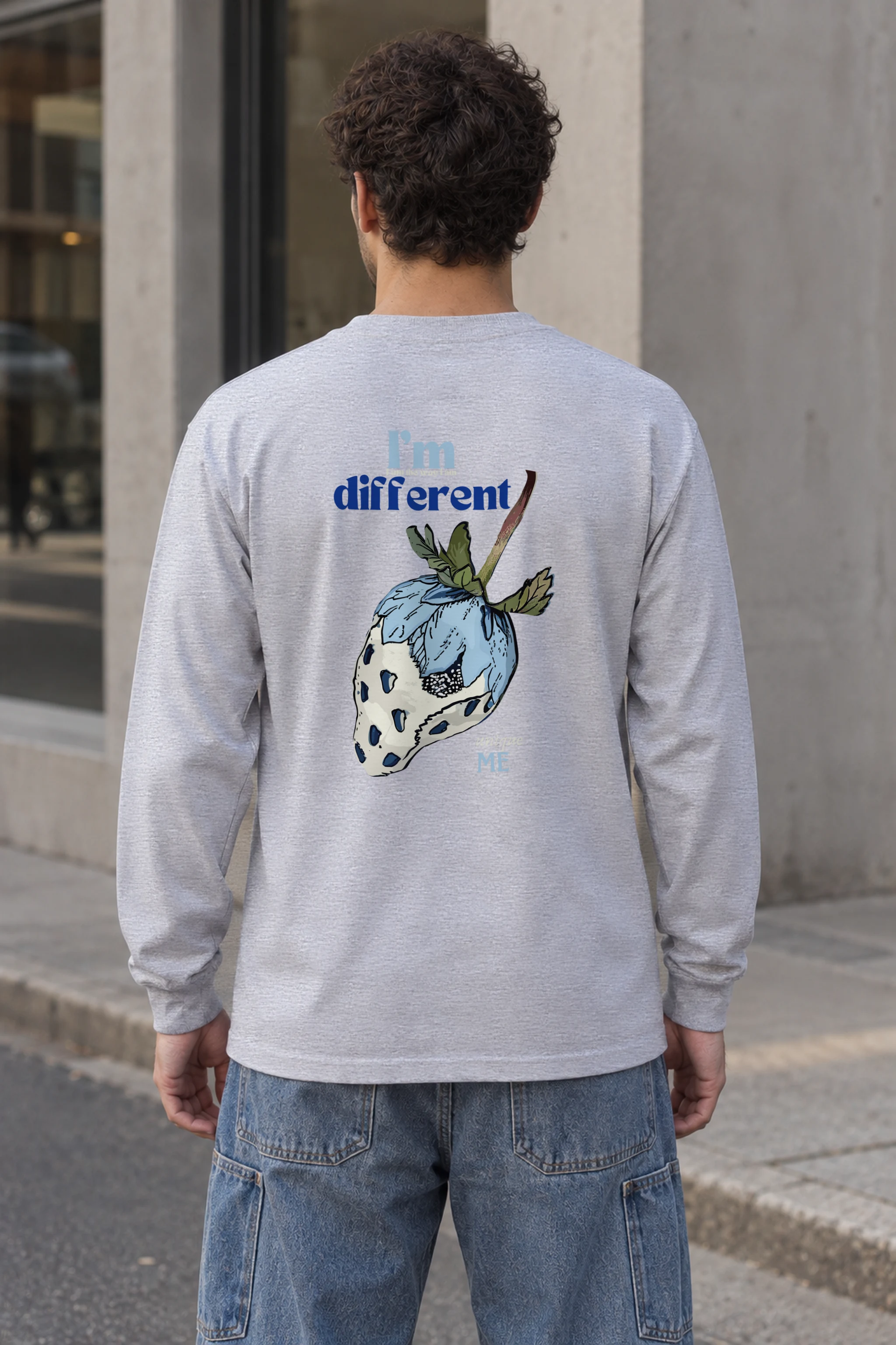 "Different Unique Me" Unisex Longsleeve T-shirt