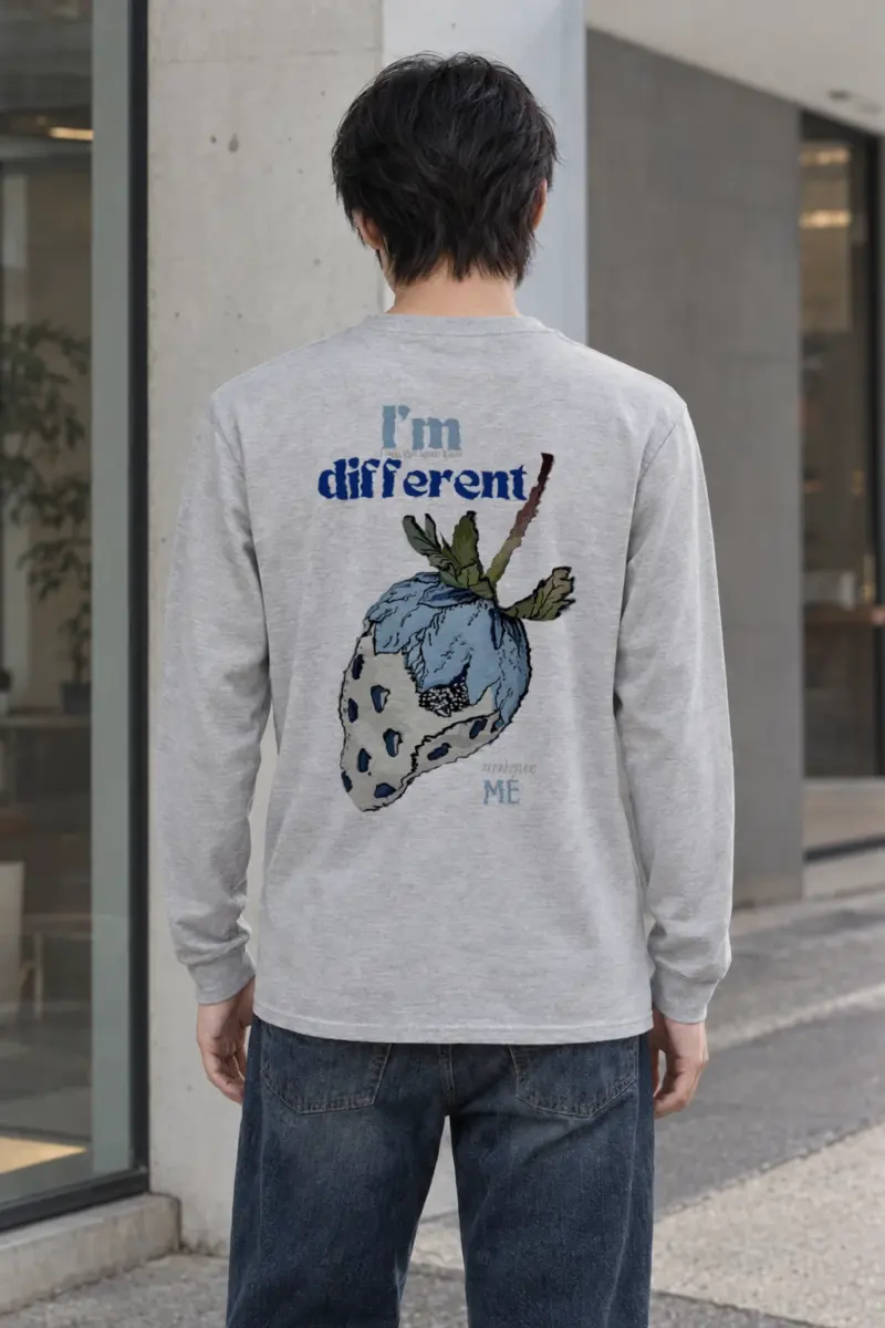 "Different Unique Me" Unisex Longsleeve T-shirt