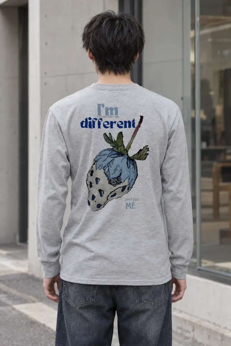 "Different Unique Me" Unisex Longsleeve T-shirt