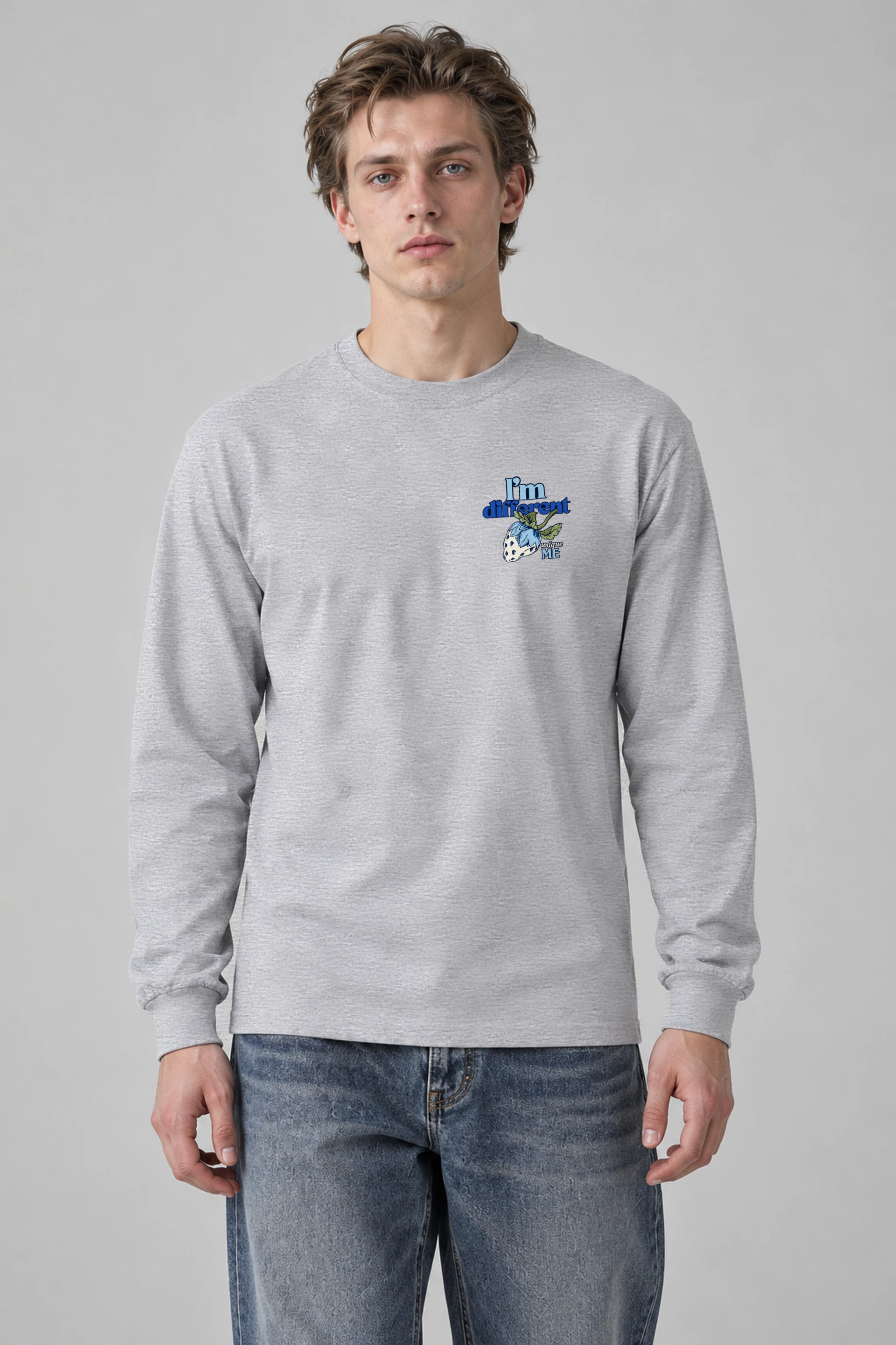"Different Unique Me" Unisex Longsleeve T-shirt