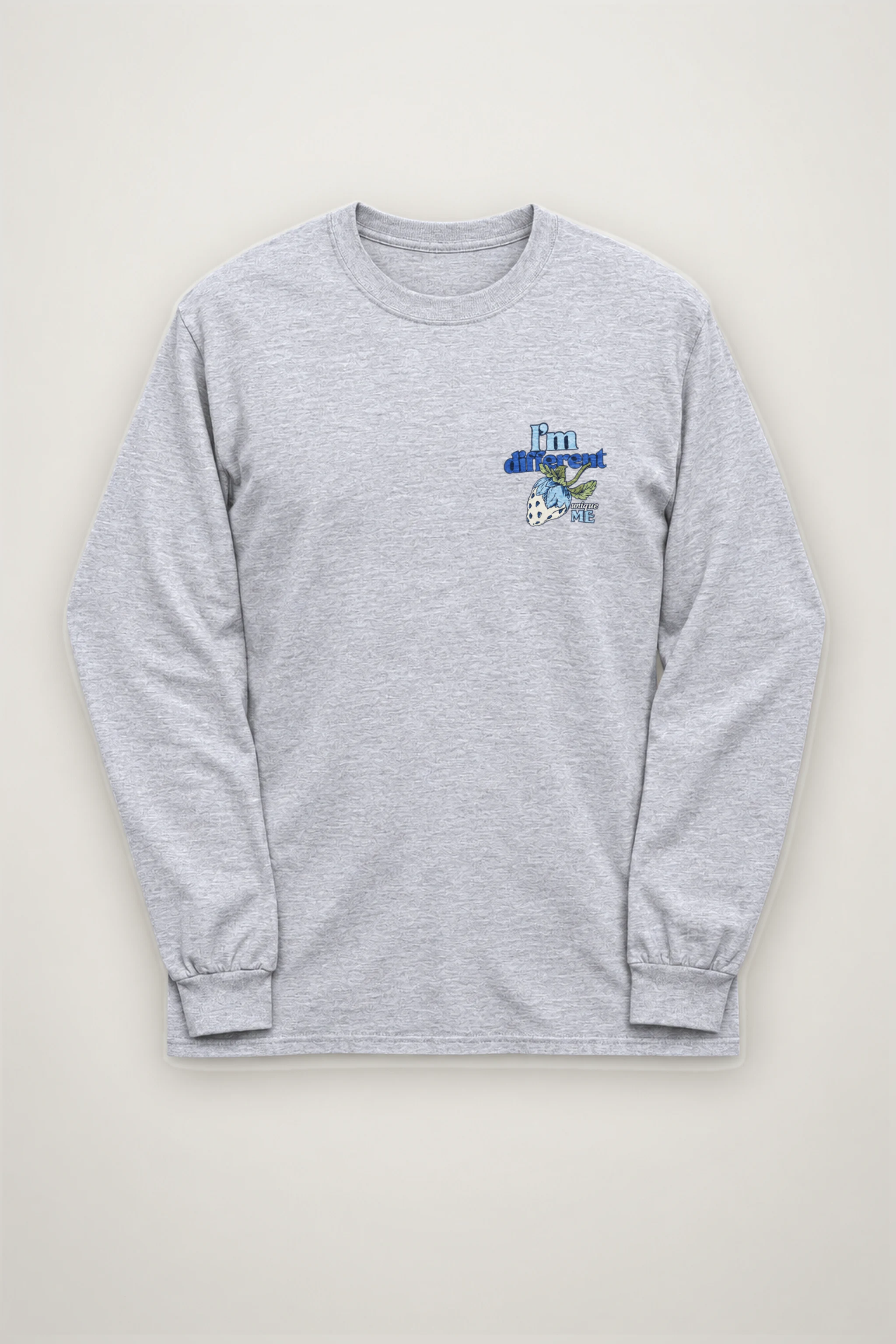 "Different Unique Me" Unisex Longsleeve T-shirt