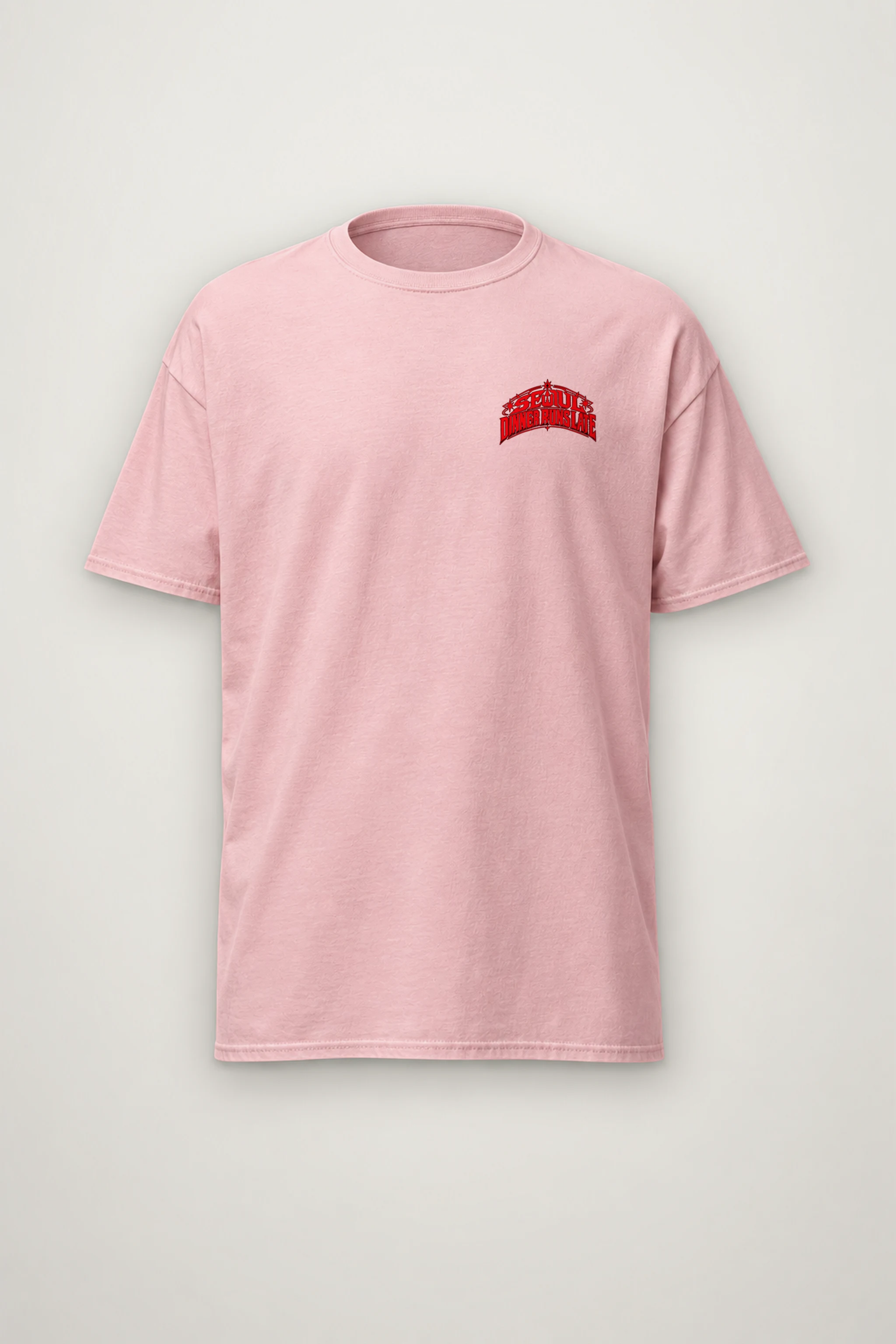 "Seoul Tteokbokki Skyline" Heavyweight Unisex Crewneck T-shirt