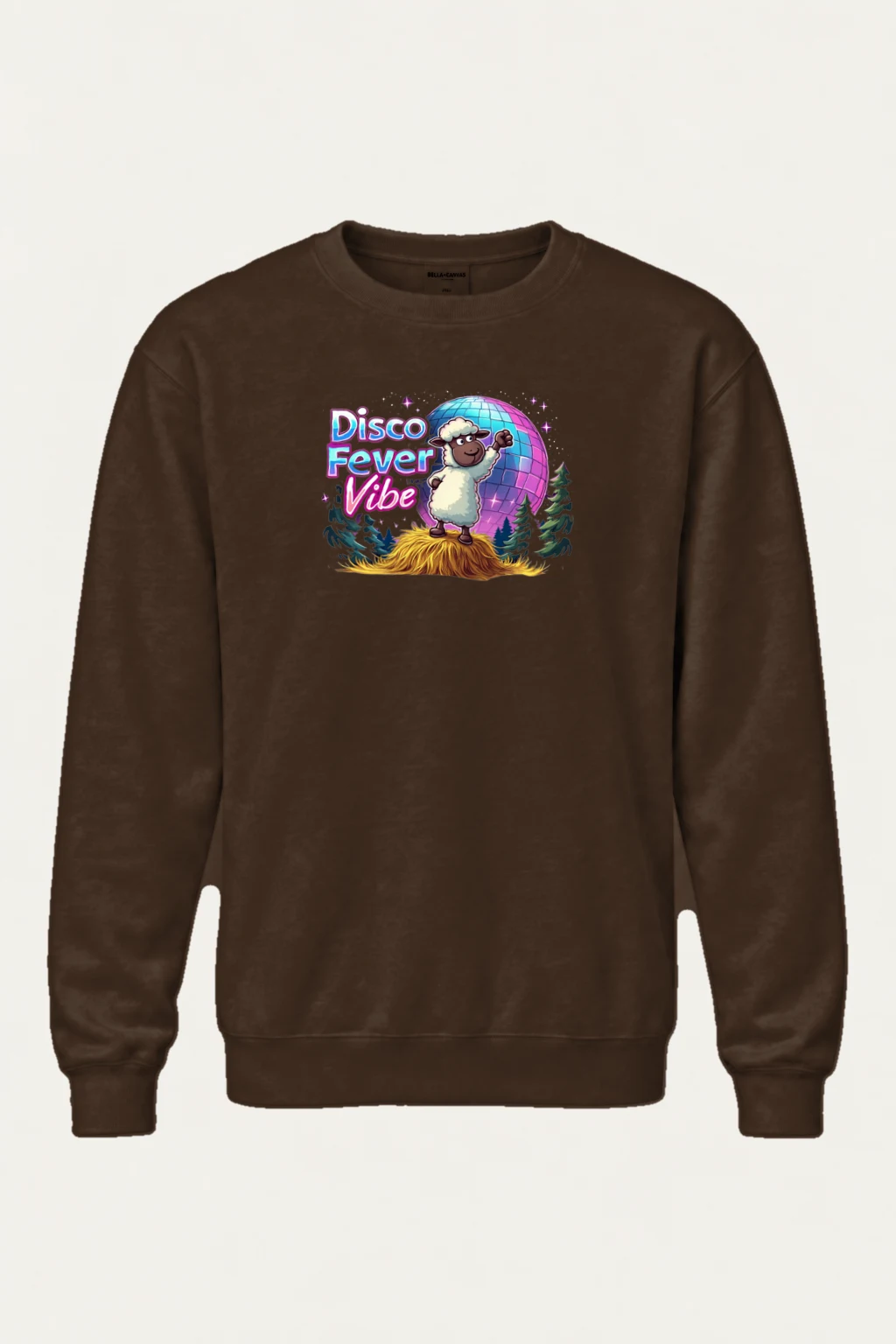 "Disco Fever Vibe" Heavy Blend Unisex Crewneck Sweatshirt | Gildan 18000