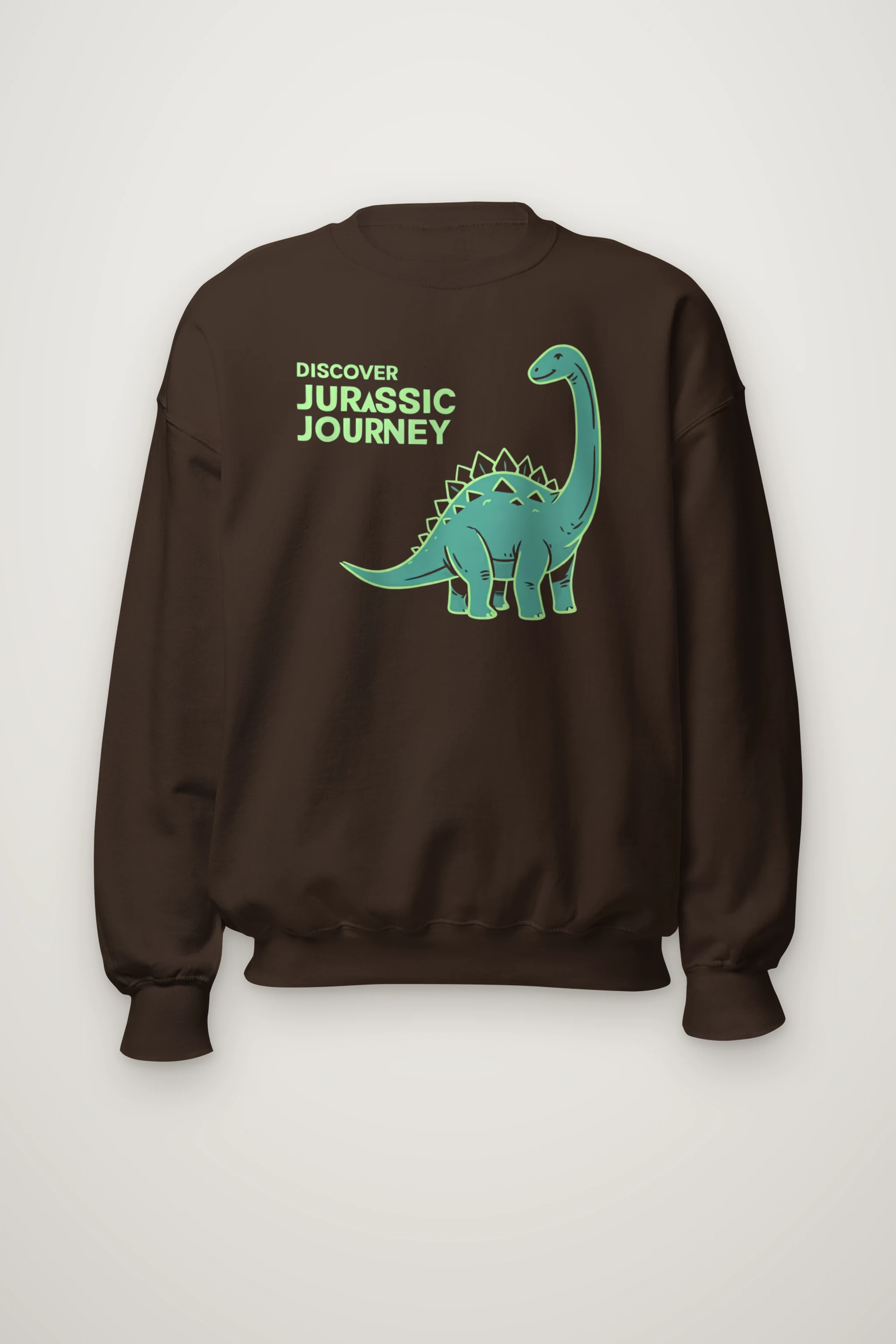 "Discover Jurassic Journey" Heavy Blend Unisex Crewneck Sweatshirt