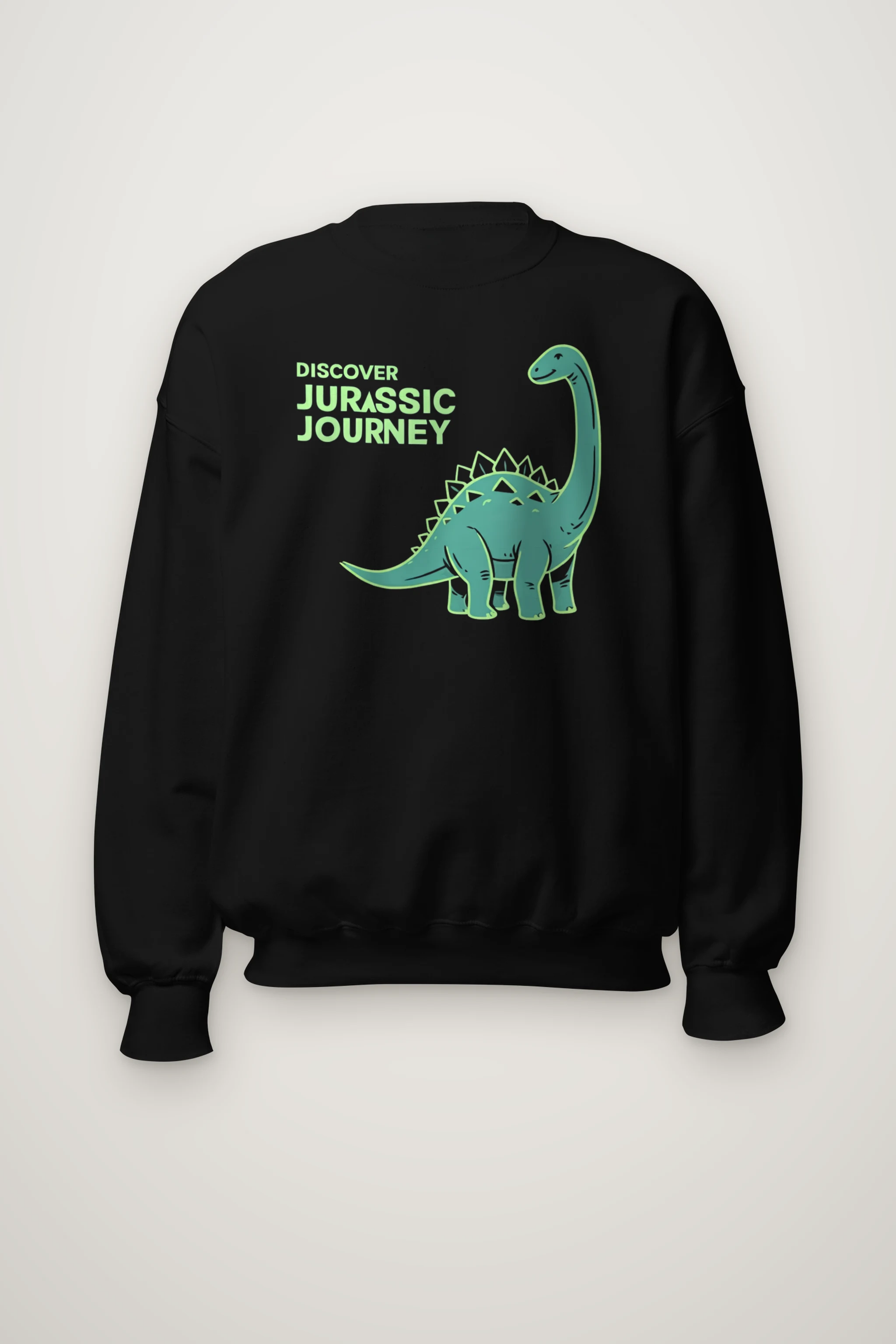 "Discover Jurassic Journey" Heavy Blend Unisex Crewneck Sweatshirt