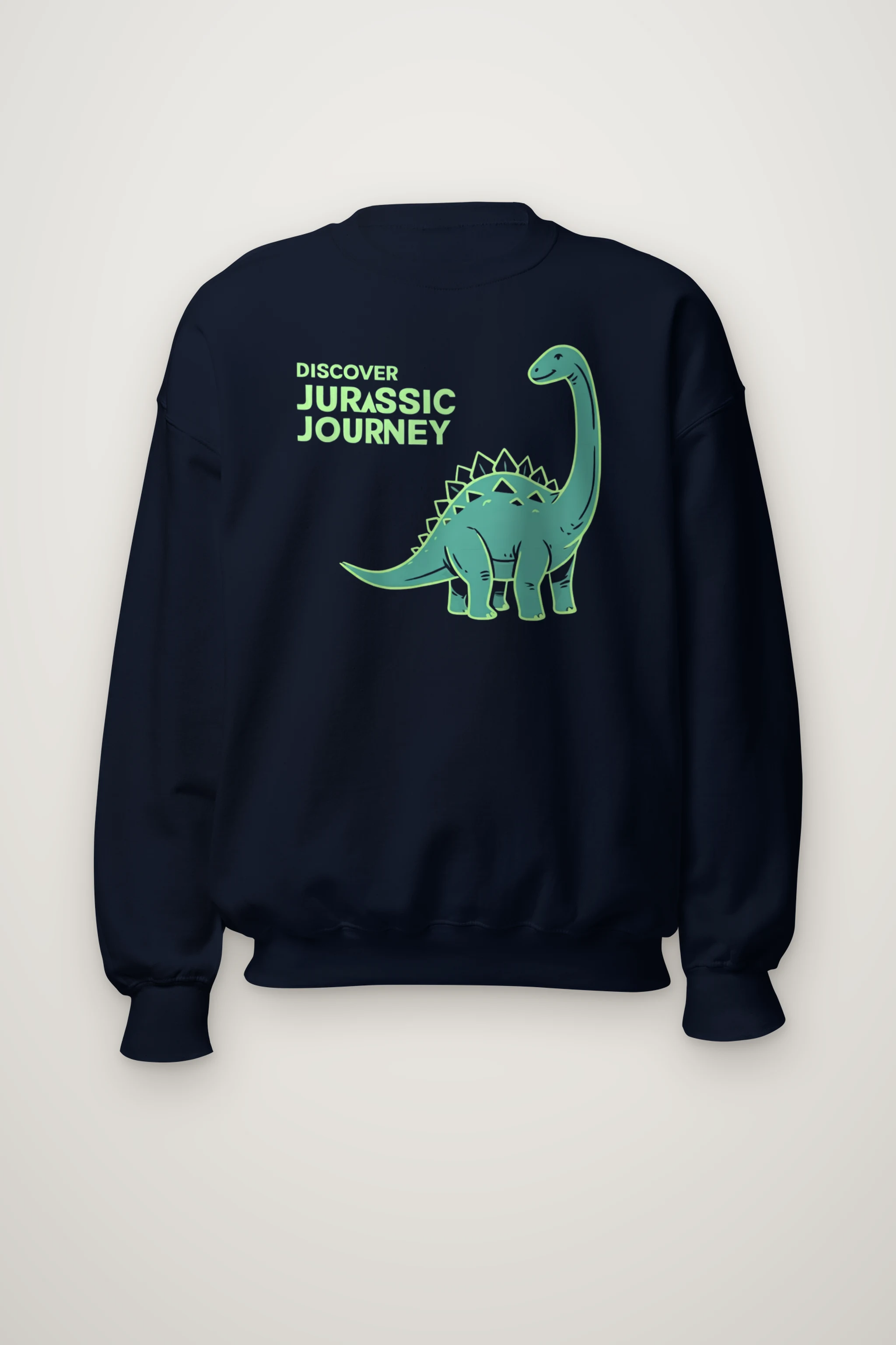 "Discover Jurassic Journey" Heavy Blend Unisex Crewneck Sweatshirt