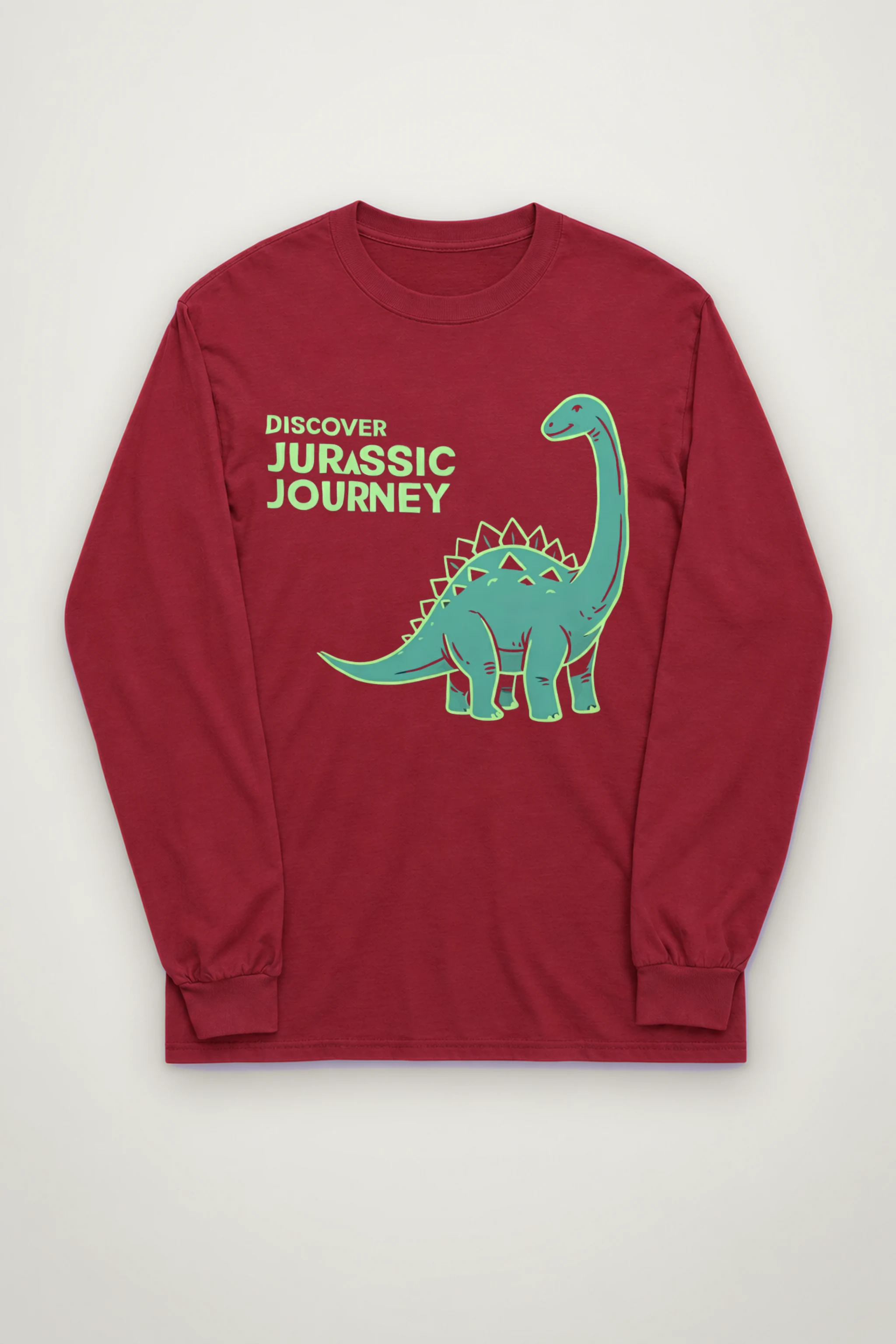 "Discover Jurassic Journey" Unisex Longsleeve T-shirt