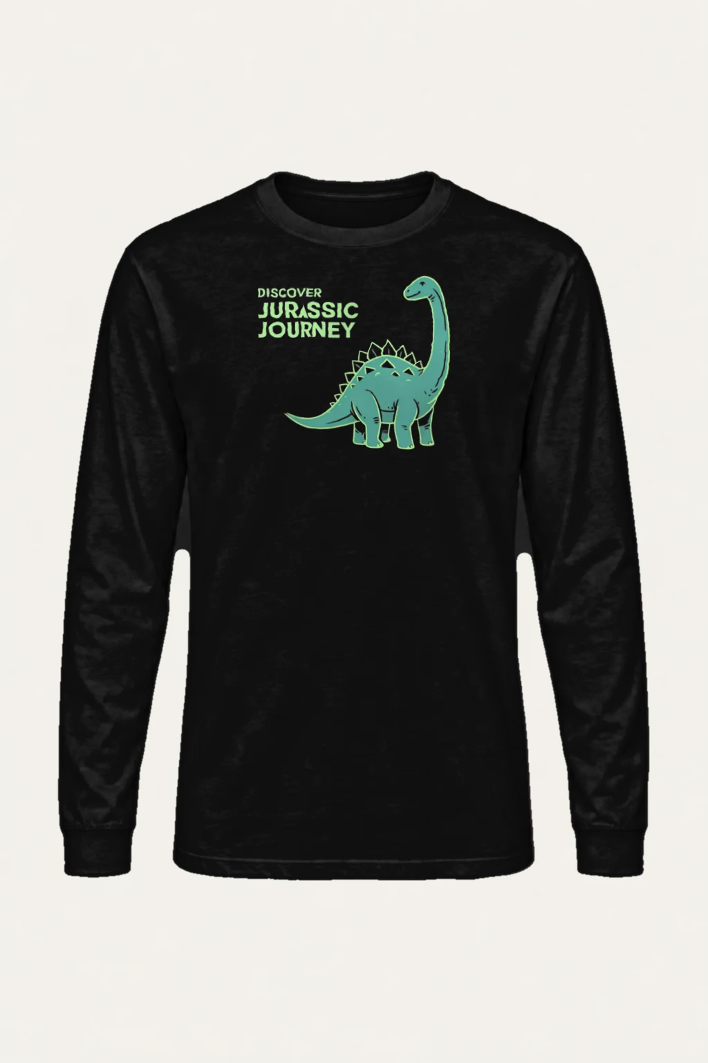 "Discover Jurassic Journey" Unisex Longsleeve T-shirt | Gildan 2400