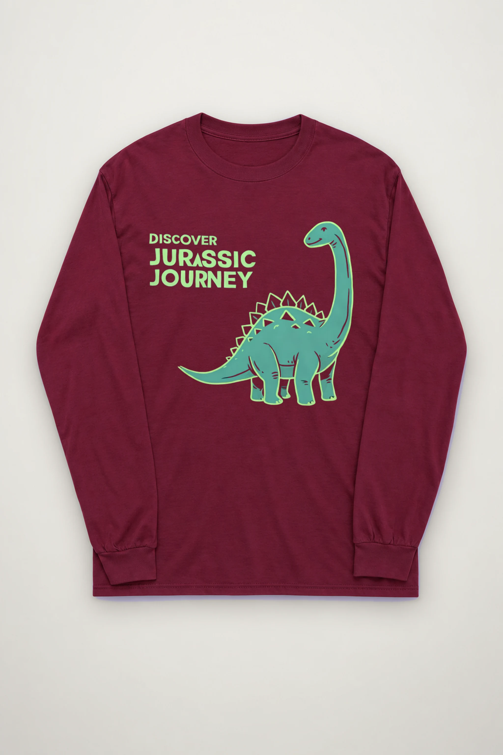 "Discover Jurassic Journey" Unisex Longsleeve T-shirt