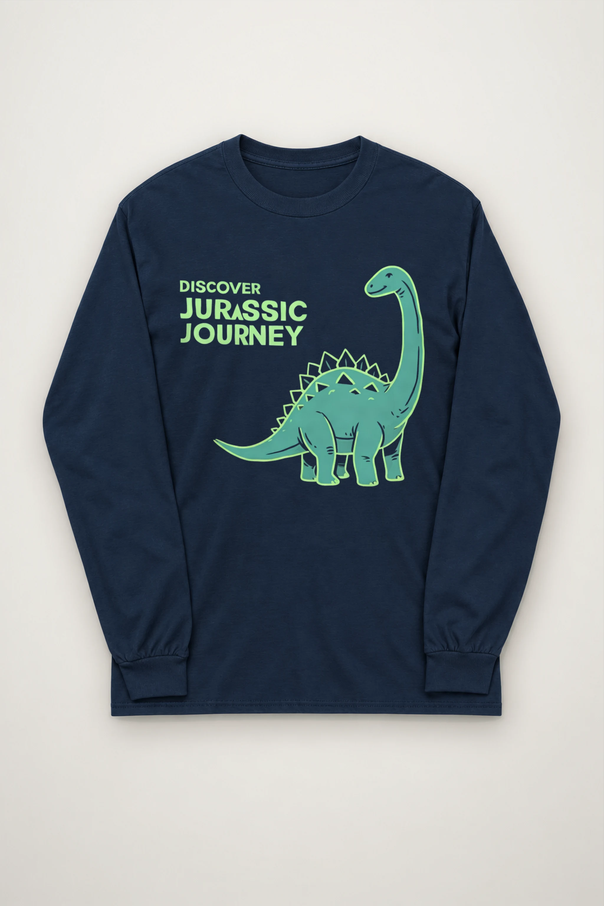 "Discover Jurassic Journey" Unisex Longsleeve T-shirt