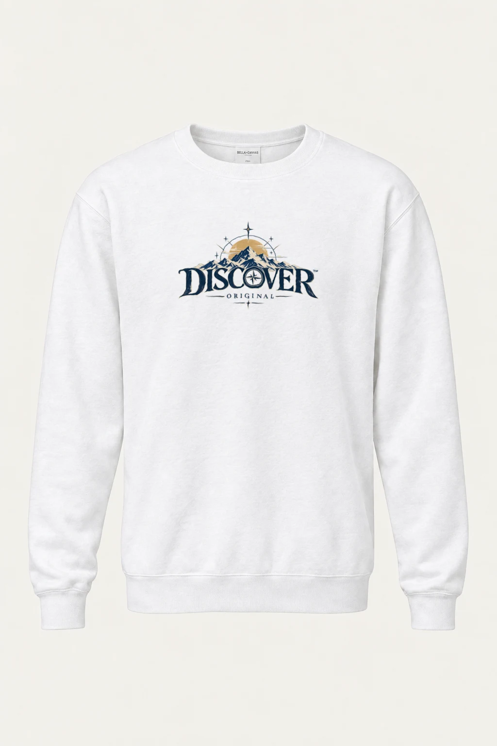 "Discover Original" Heavy Blend Unisex Crewneck Sweatshirt | Gildan 18000