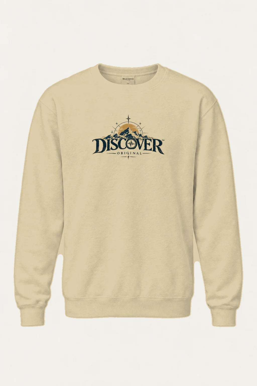 "Discover Original" Heavy Blend Unisex Crewneck Sweatshirt | Gildan 18000