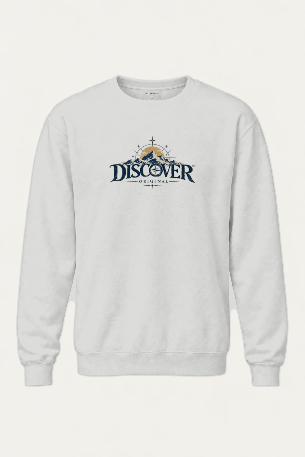"Discover Original" Heavy Blend Unisex Crewneck Sweatshirt | Gildan 18000