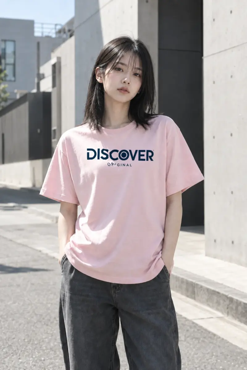 "Discover Original" Heavyweight Unisex Crewneck T-shirt | Gildan 5000