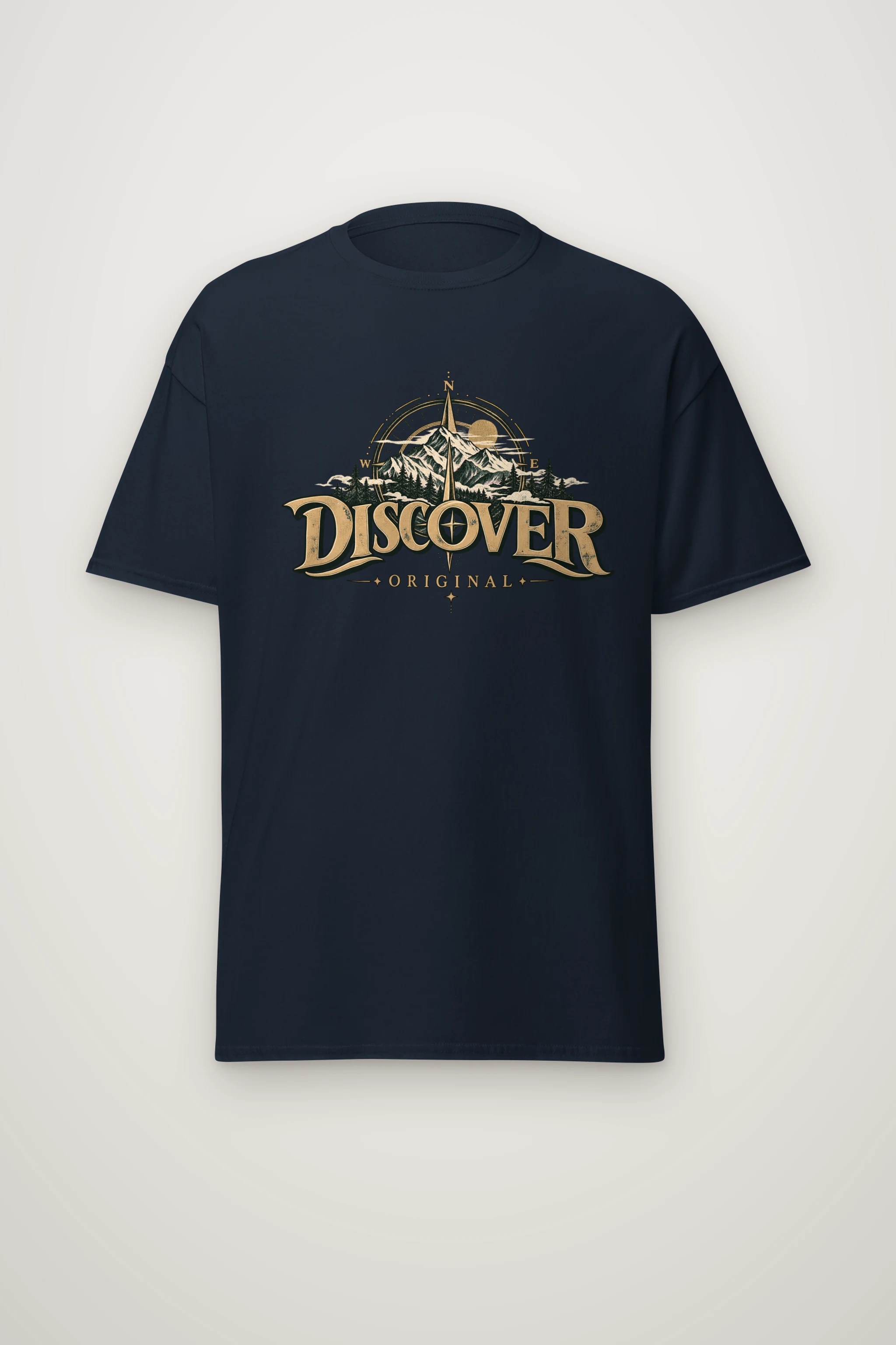 "Discover Original" Heavyweight Unisex Crewneck T-shirt