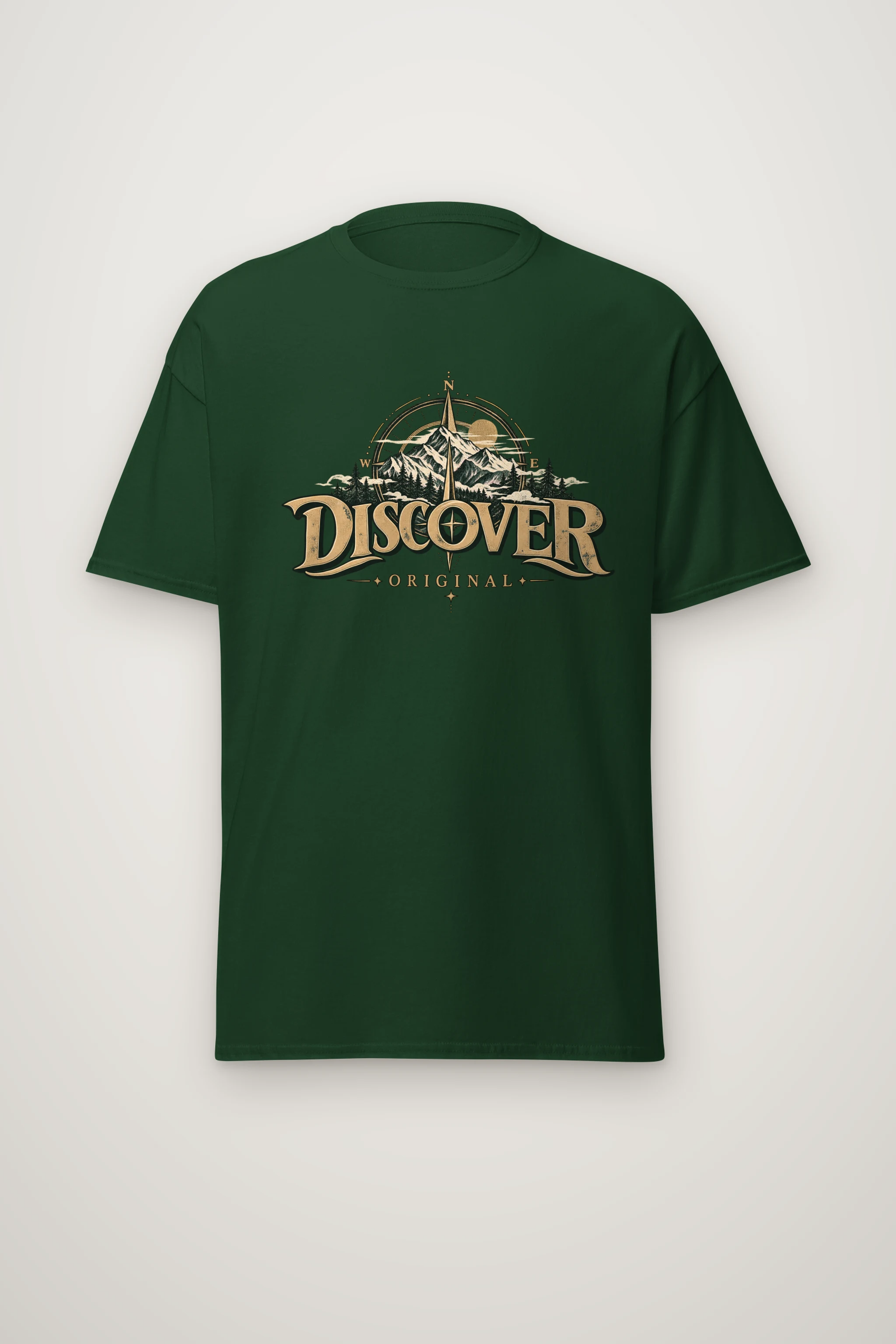 "Discover Original" Heavyweight Unisex Crewneck T-shirt
