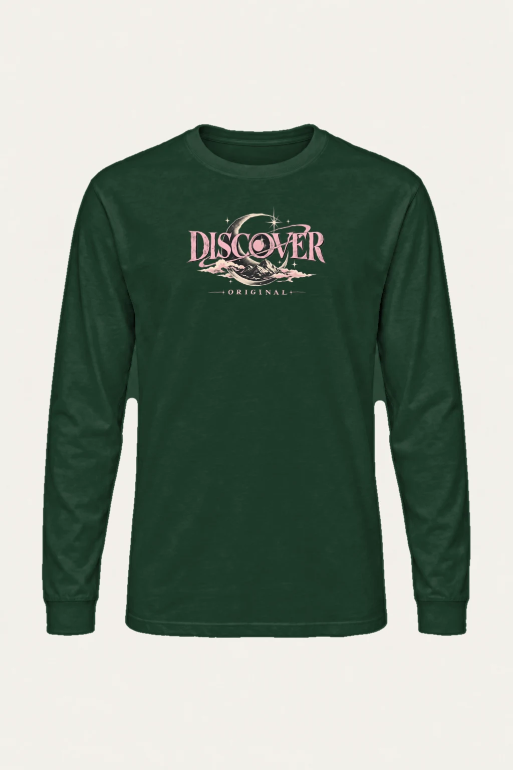 "Discover Original" Unisex Longsleeve T-shirt | Gildan 2400