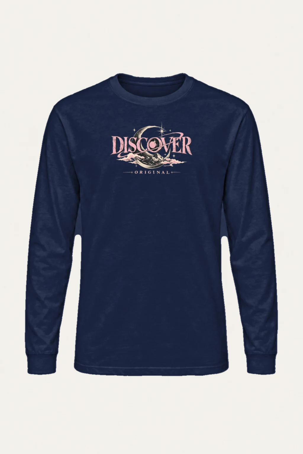 "Discover Original" Unisex Longsleeve T-shirt | Gildan 2400