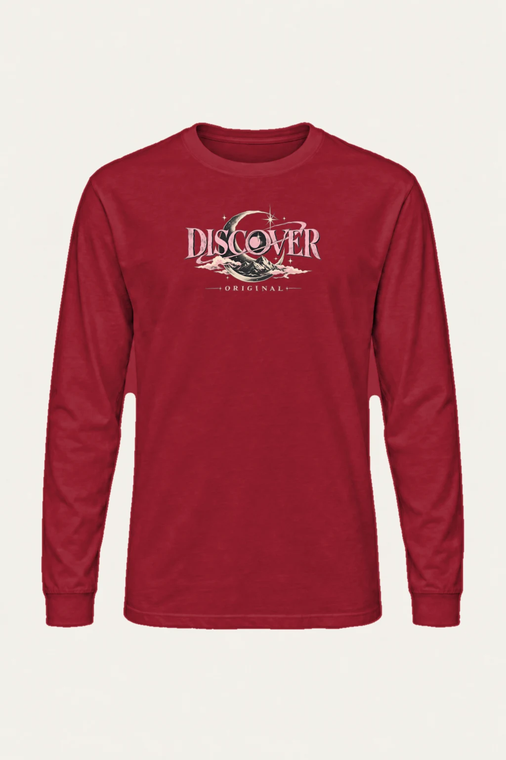 "Discover Original" Unisex Longsleeve T-shirt | Gildan 2400
