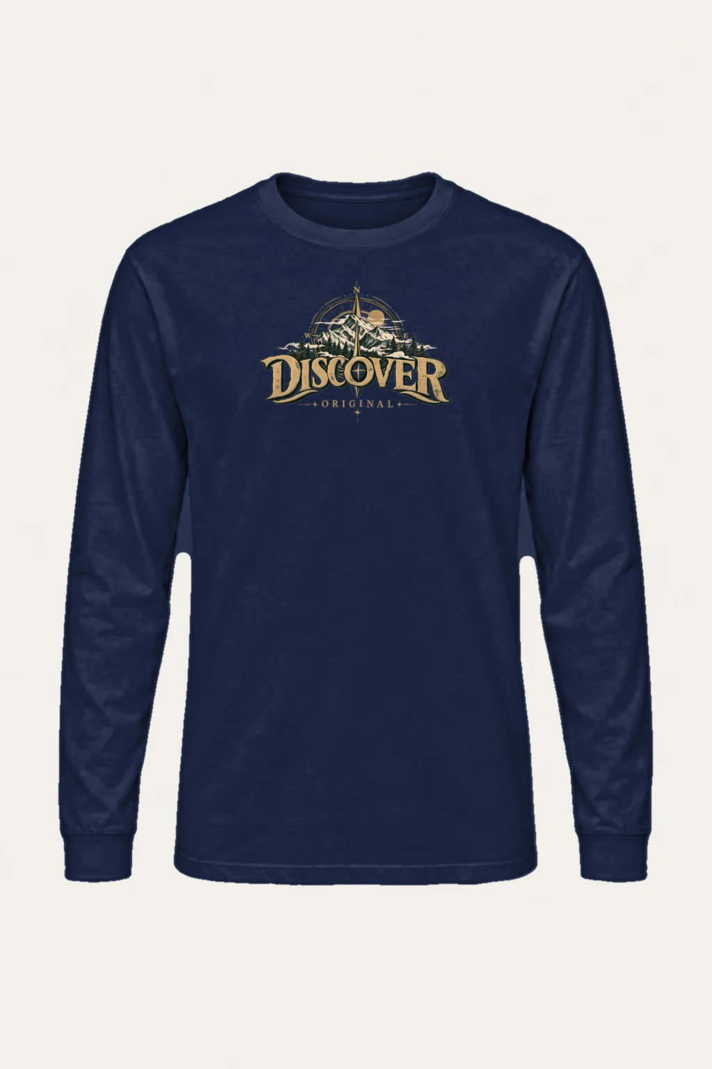 "Discover Original" Unisex Longsleeve T-shirt | Gildan 2400