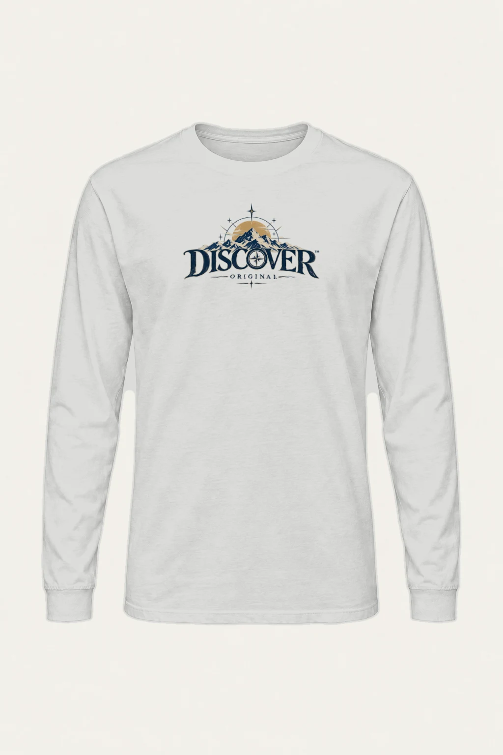 "Discover Original" Unisex Longsleeve T-shirt | Gildan 2400