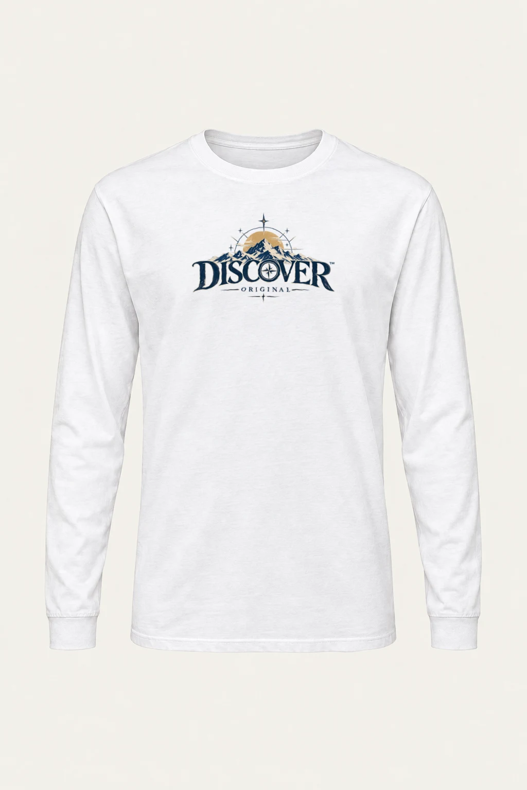 "Discover Original" Unisex Longsleeve T-shirt | Gildan 2400